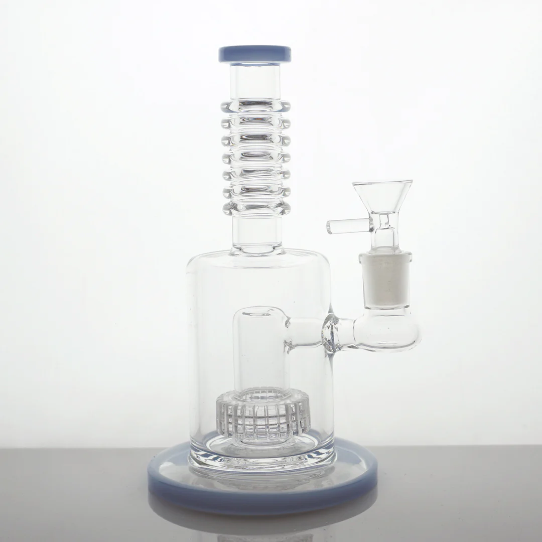8" Encore Matrix & Maria Rings Water Pipe - Image 4