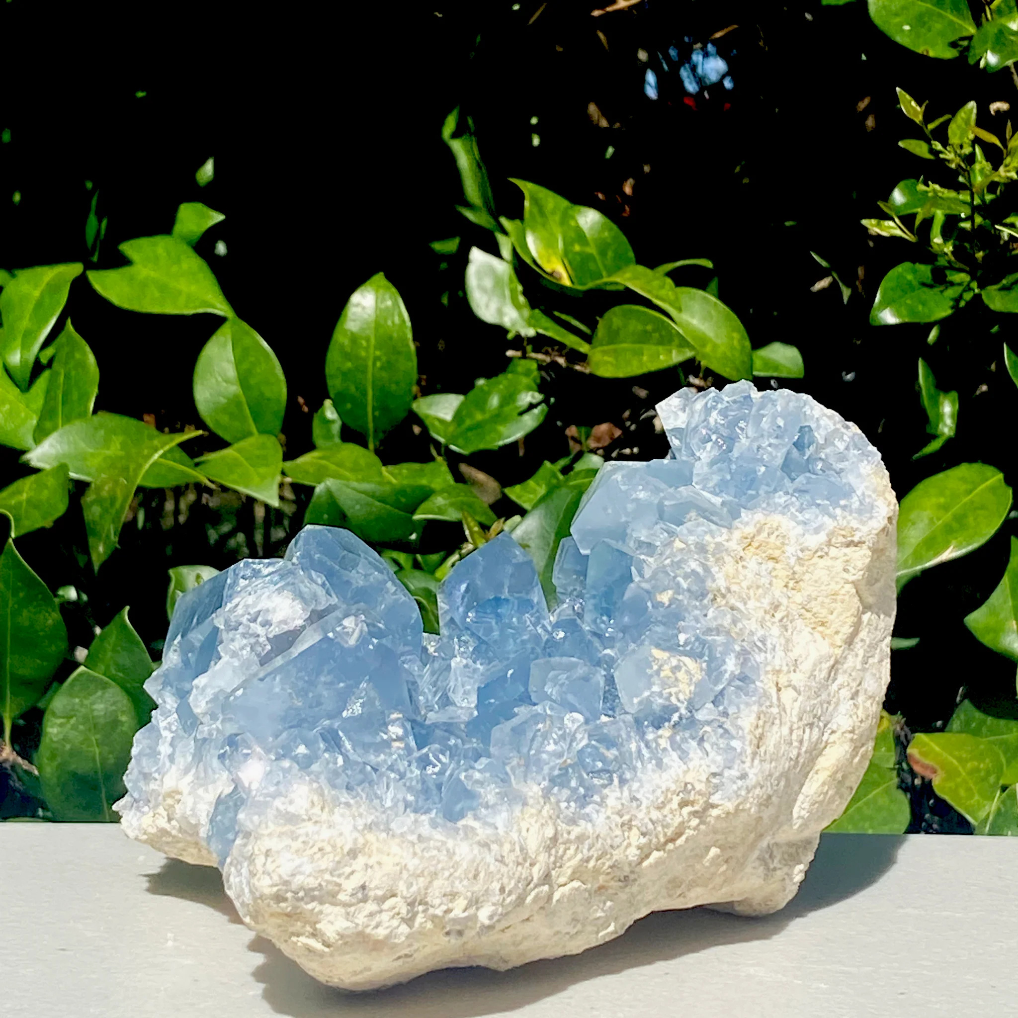 Celestite Geode - 2267.96g - Image 4