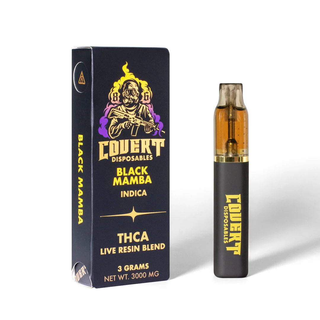 Covert THC-A Live Resin Disposable Vape | 3g - Image 2