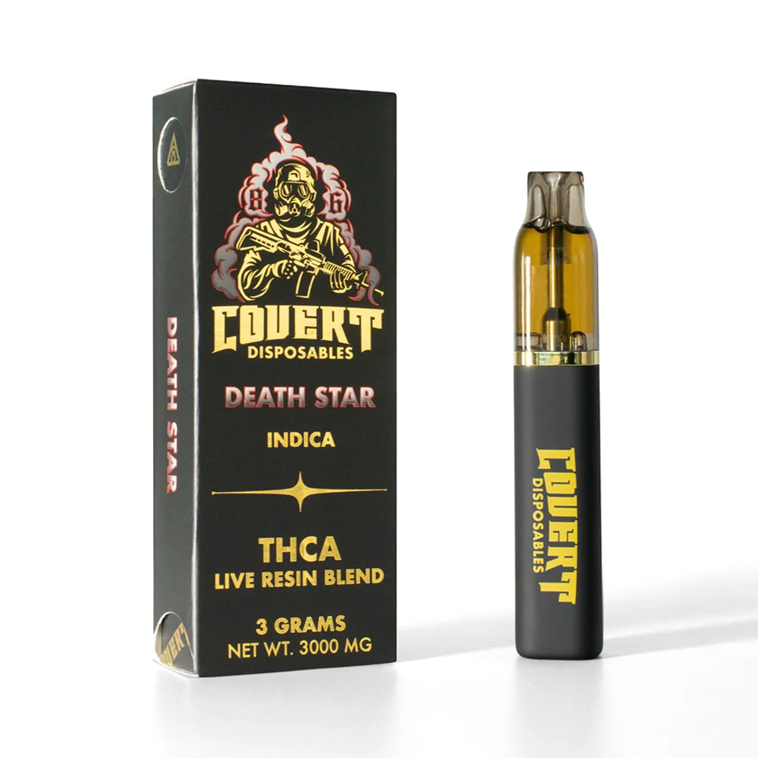 Covert THC-A Live Resin Disposable Vape | 3g - Image 6