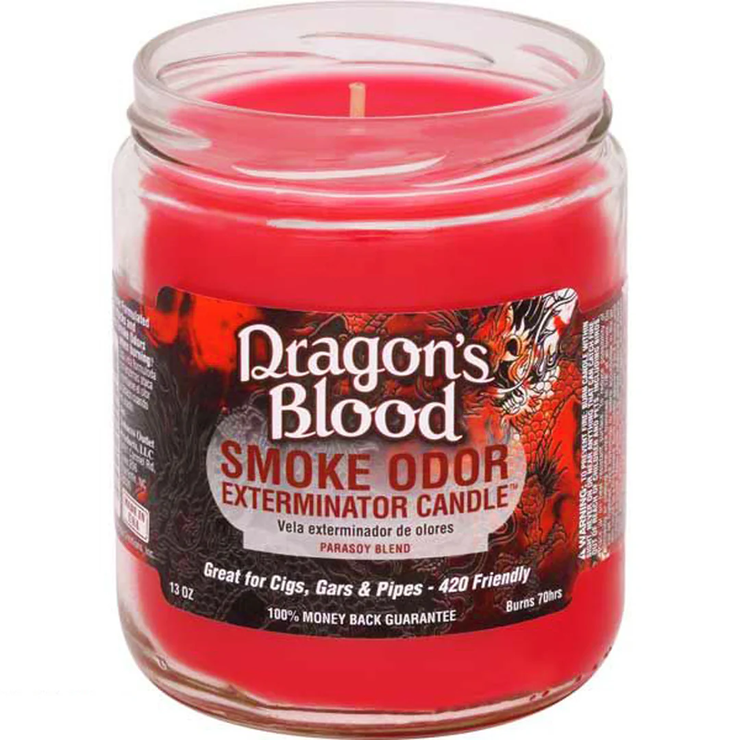 Smoke Odor Dragon's Blood Candle - Image 2