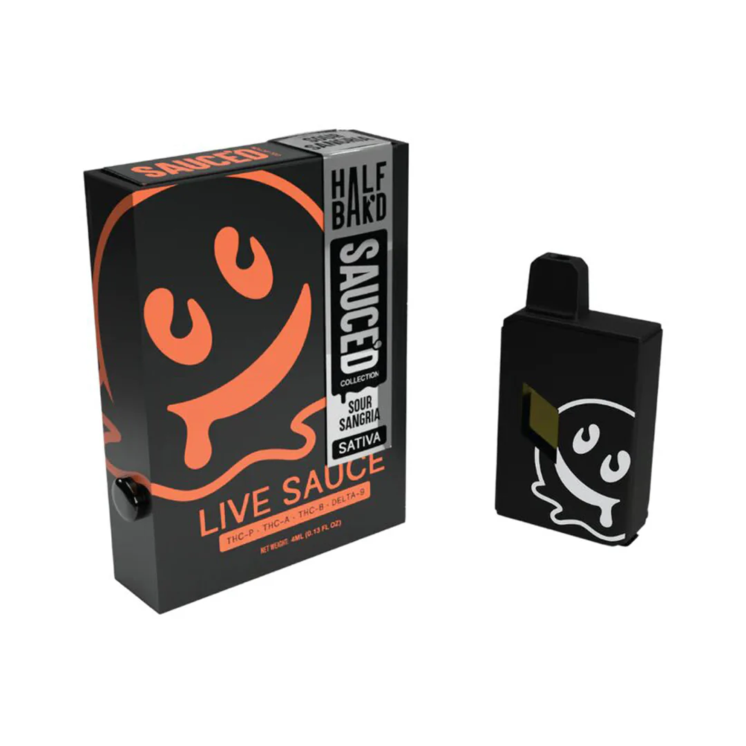Half Bak'd Sauce'd THC-A Disposable Vape | 4g - Image 7