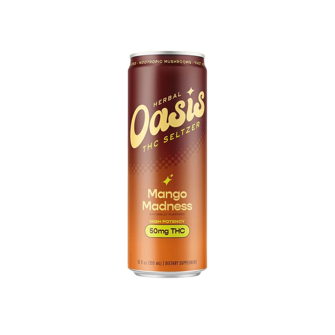 Herbal Oasis Delta 9 THC Seltzer | 50mg - Image 3