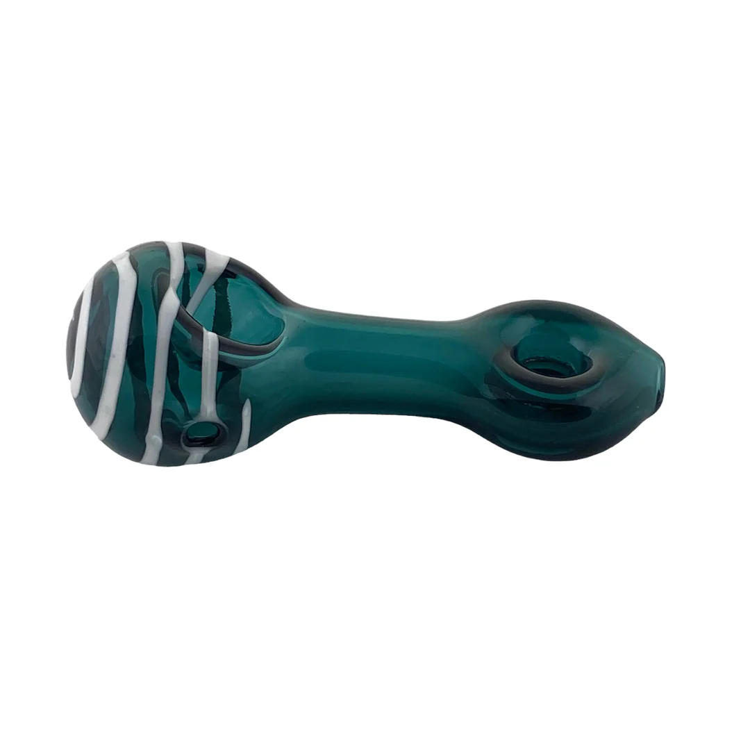 3.75" Striped Color Donut Pipe - Image 4