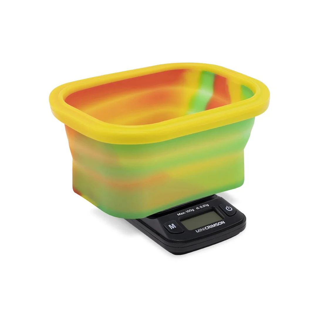 Truweigh Mini Crimson Collapsible Bowl 100g x .01g Scale - Image 4