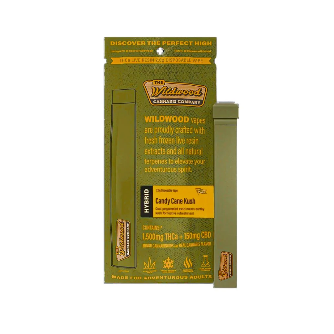 Wildwood THC-A Liquid Diamond Disposable Vape | 2g - Image 7