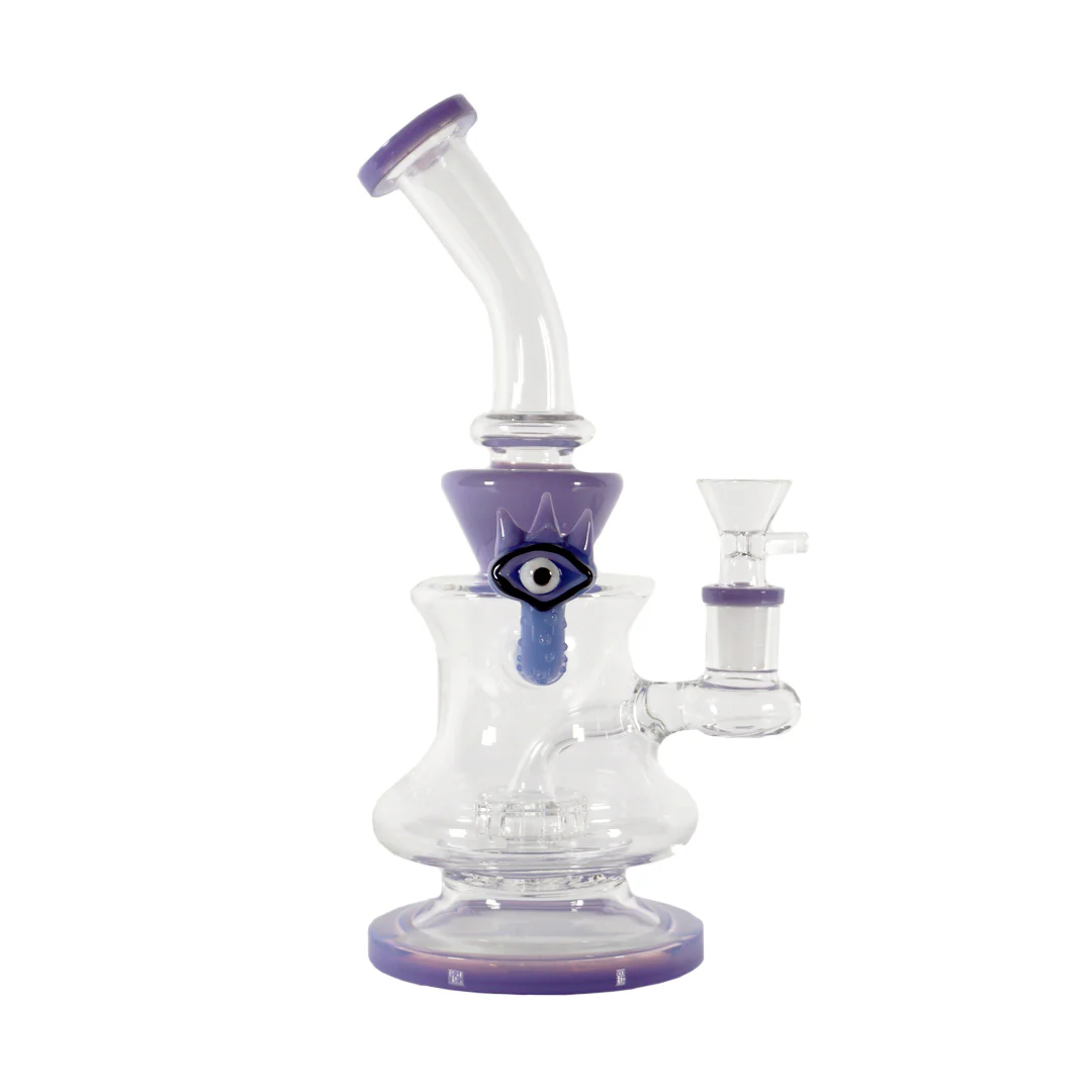 9.5" Horned Eyeball Water Pipe