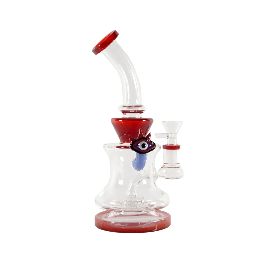 9.5" Horned Eyeball Water Pipe - Image 3